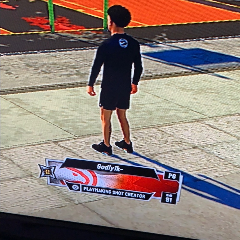 NBA 2k21 Playshot 91 overall